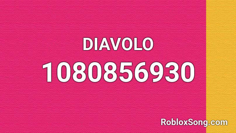 Diavolo Roblox Id Roblox Music Codes - diavolo theme roblox id
