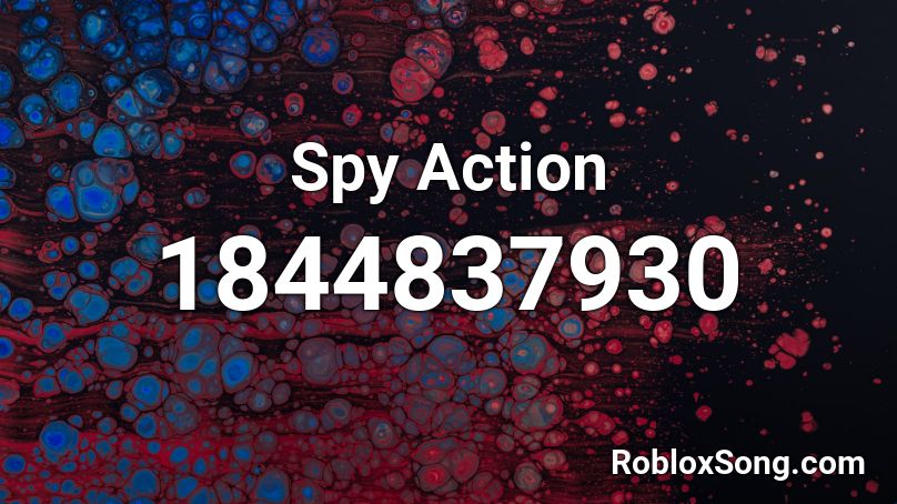 Spy Action Roblox ID