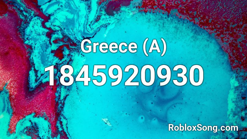 Greece (A) Roblox ID