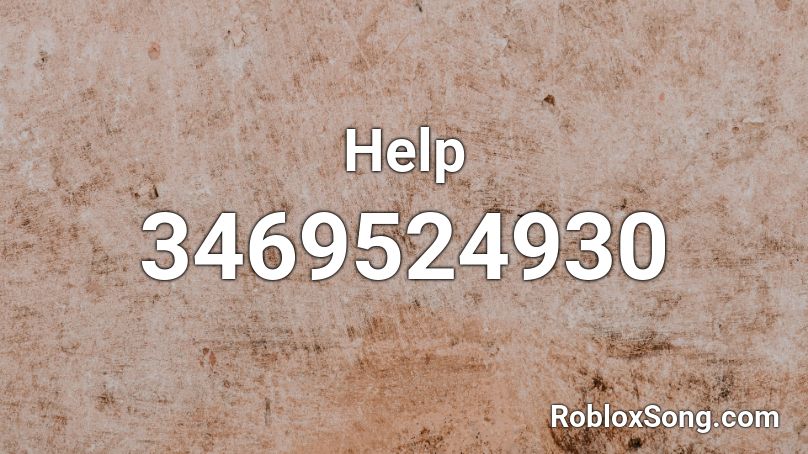 Help Roblox ID