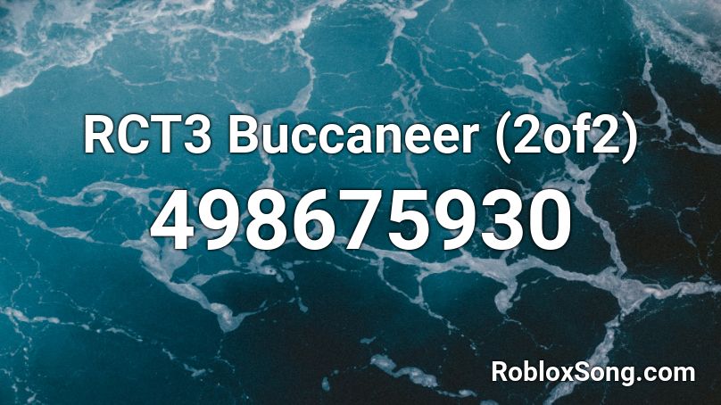 RCT3 Buccaneer (2of2) Roblox ID