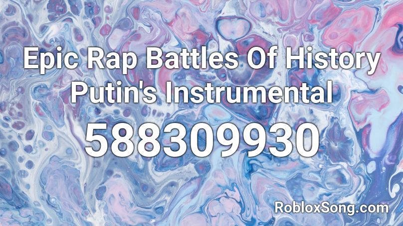 roblox epic rap battles of history