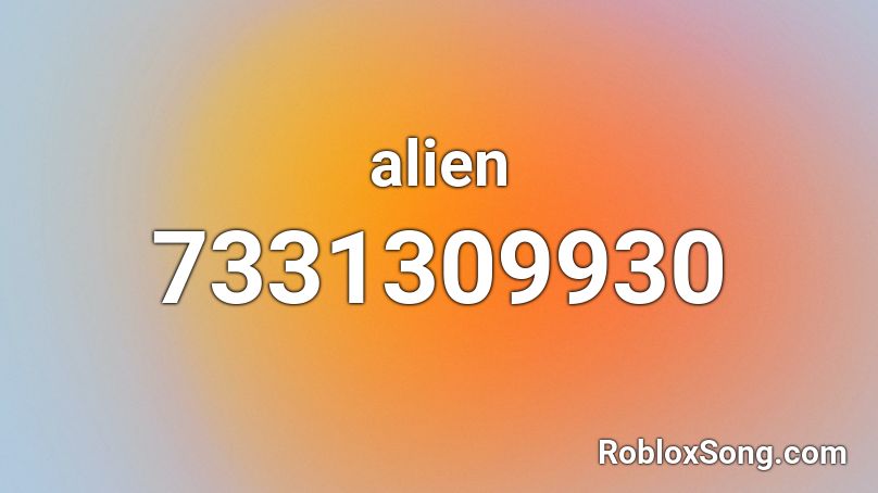 alien Roblox ID