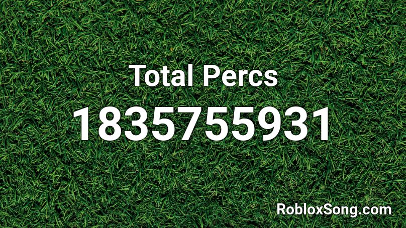 Total Percs Roblox ID