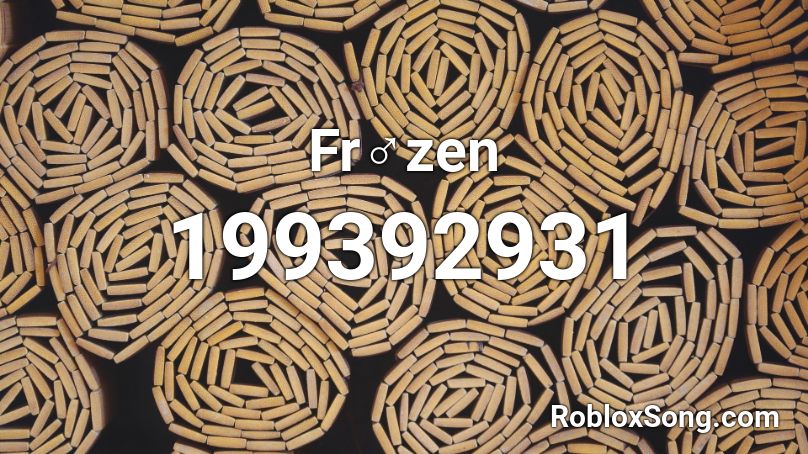 Fr♂zen Roblox ID