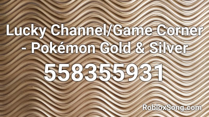 Lucky Channel Game Corner Pokemon Gold Silver Roblox Id Roblox Music Codes - pokemon gold roblox