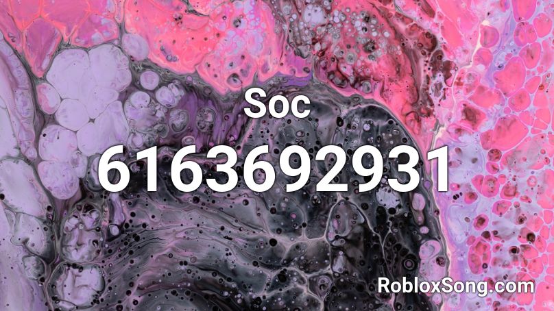 Soc Roblox ID