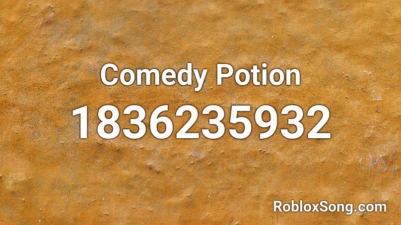 Comedy Potion Roblox ID