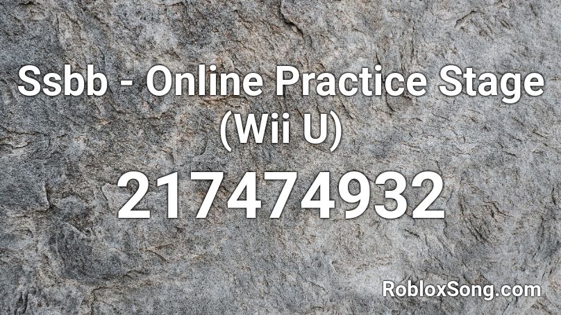 Ssbb - Online Practice Stage (Wii U) Roblox ID