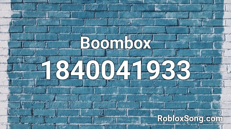 Boombox Roblox Id Roblox Music Codes