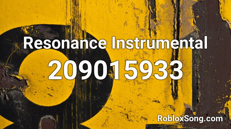 Resonance Instrumental Roblox ID