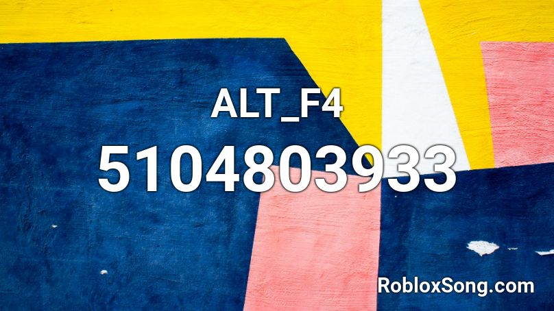 ALT_F4 Roblox ID