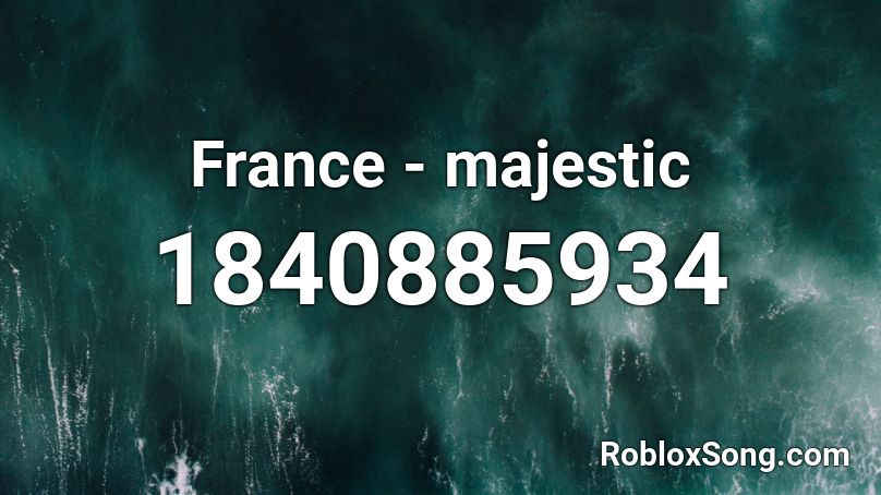 France - majestic Roblox ID