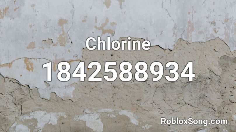 Chlorine Roblox ID