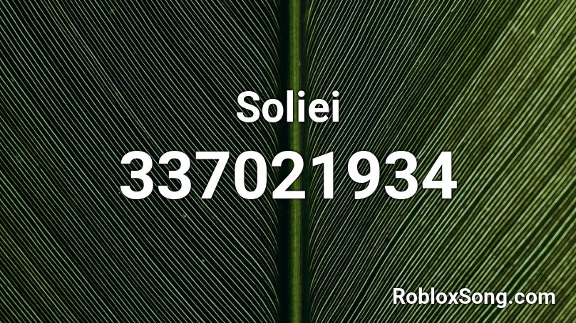 Soliei Roblox ID