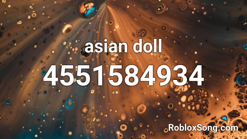 asian doll Roblox ID