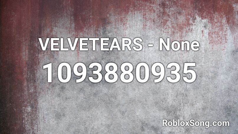 VELVETEARS - None Roblox ID