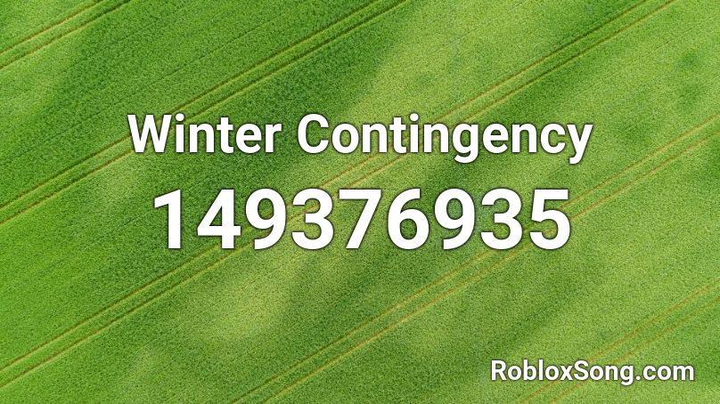 Winter Contingency Roblox ID