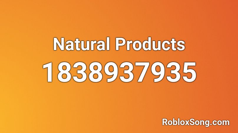 Natural Products Roblox ID