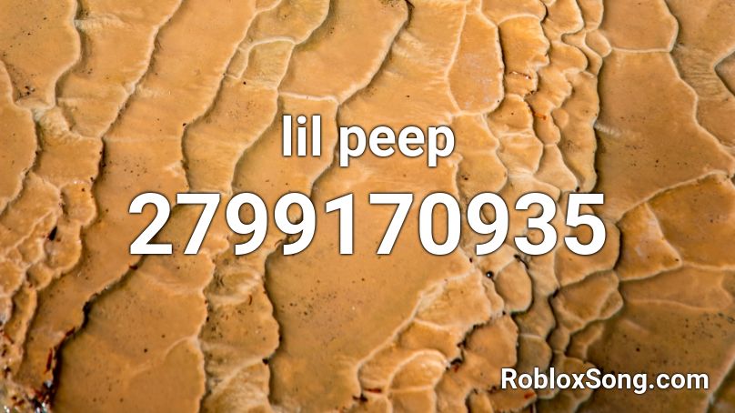 lil peep  Roblox ID