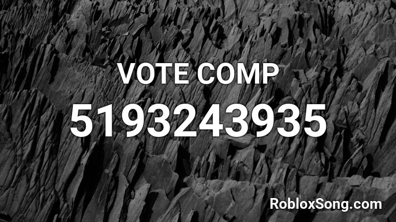 VOTE COMP Roblox ID