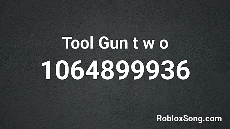 tool/airboat gun 2 Roblox ID