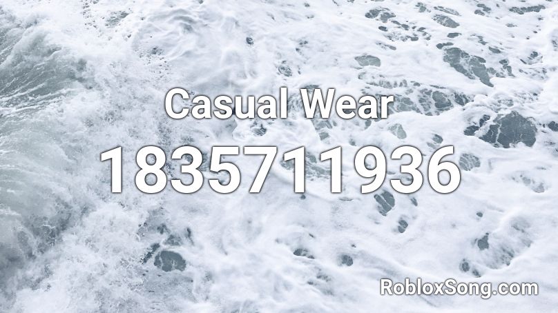 Casual Wear Roblox ID
