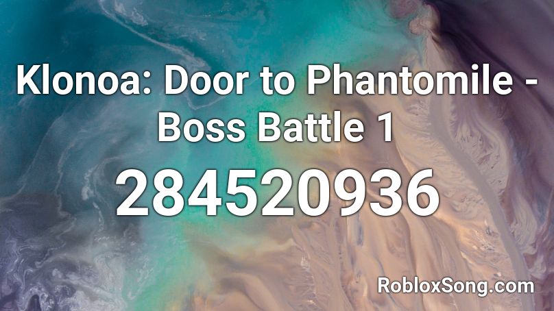 Klonoa: Door to Phantomile - Boss Battle 1 Roblox ID