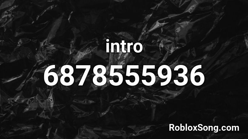 All I need Roblox ID