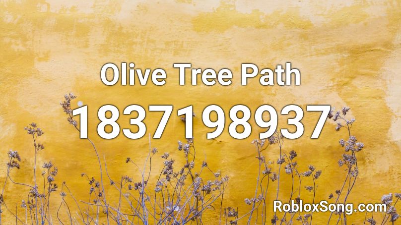 Olive Tree Path Roblox ID