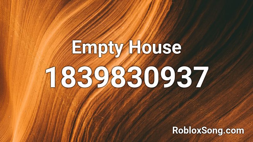 Empty House Roblox ID