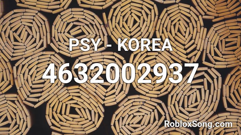 PSY - KOREA Roblox ID