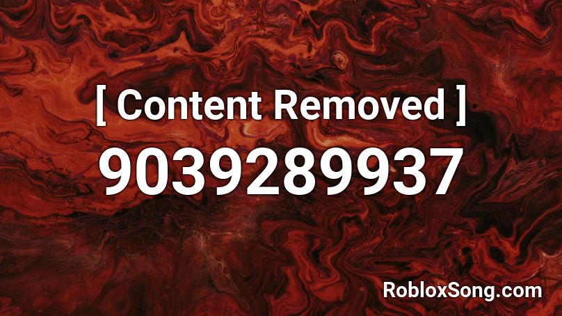 [ Content Removed ] Roblox ID