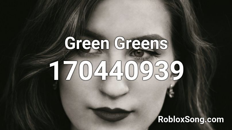 Green Greens Roblox ID