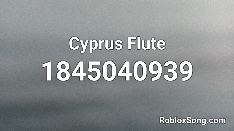 Cyprus Flute Roblox ID