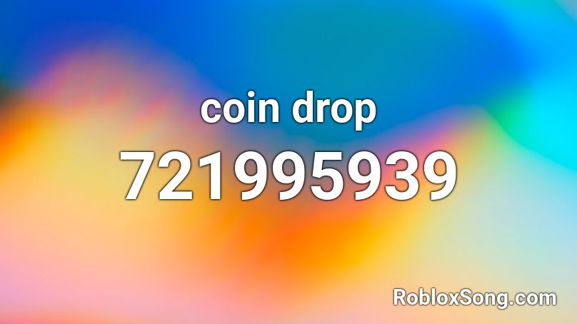 coin drop Roblox ID