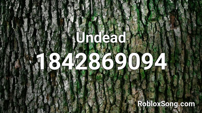 Undead Roblox ID