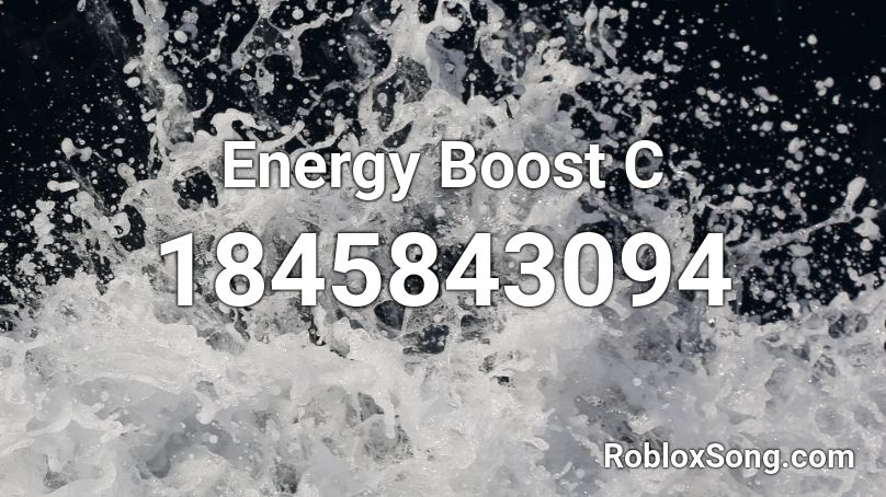 Energy Boost C Roblox ID