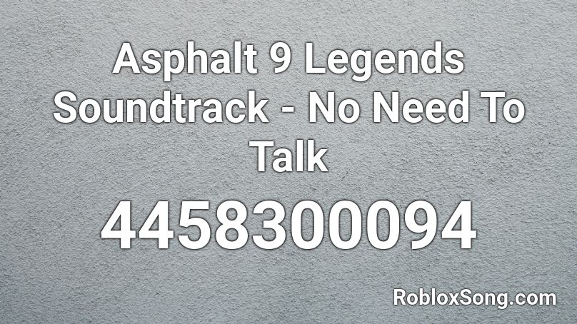 asphalt 9 legends soundtrack download