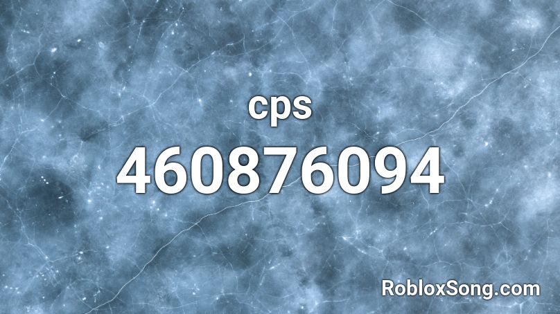 cps Roblox ID