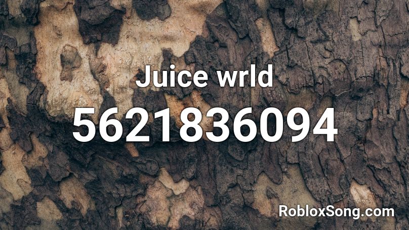 Juice wrld  Roblox ID