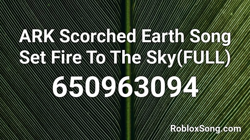 roblox earth song