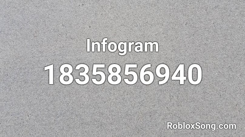 Infogram Roblox ID