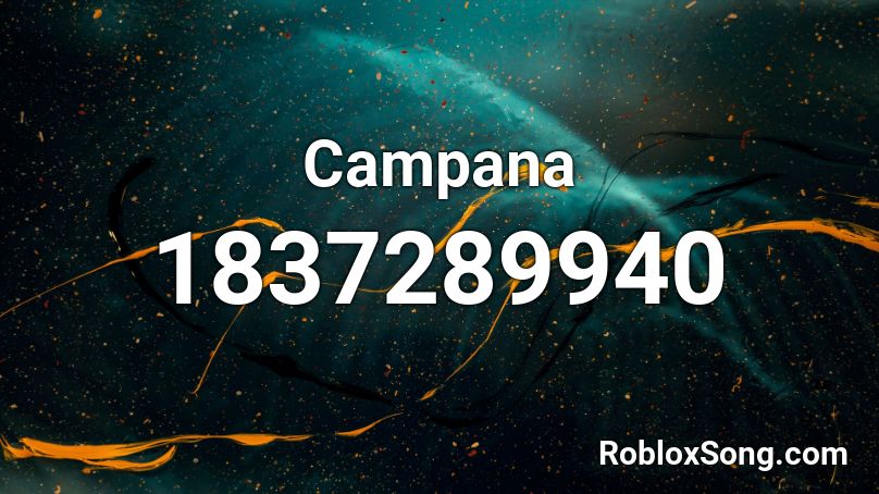 Campana Roblox ID