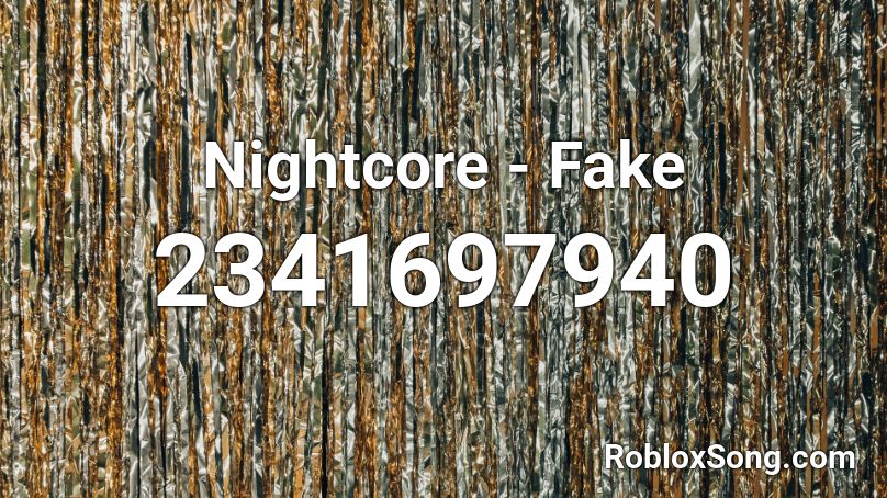 Nightcore - Fake Roblox ID