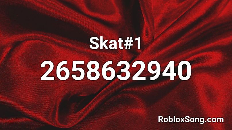 Skat#1 Roblox ID
