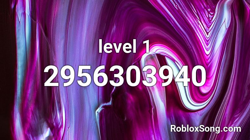 level 1 Roblox ID