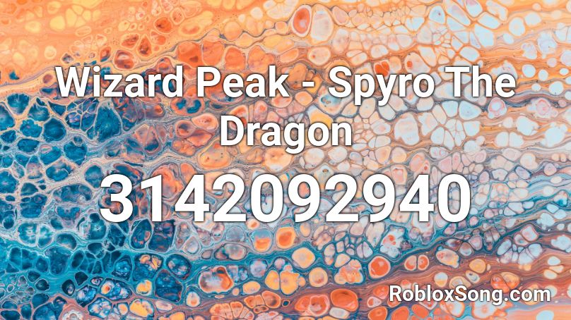 Wizard Peak - Spyro The Dragon Roblox ID