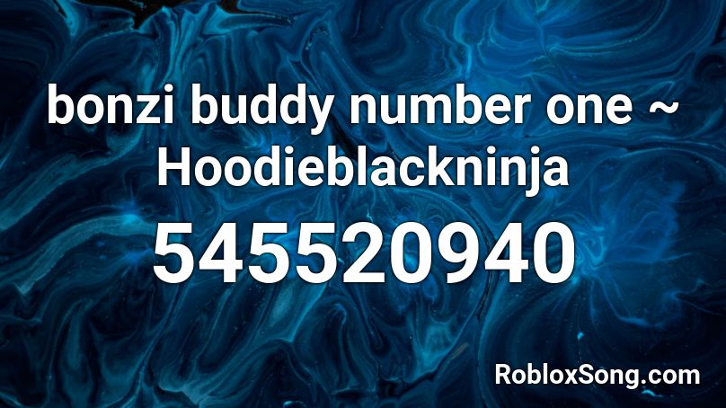 bonzi buddy number one ~ Hoodieblackninja Roblox ID