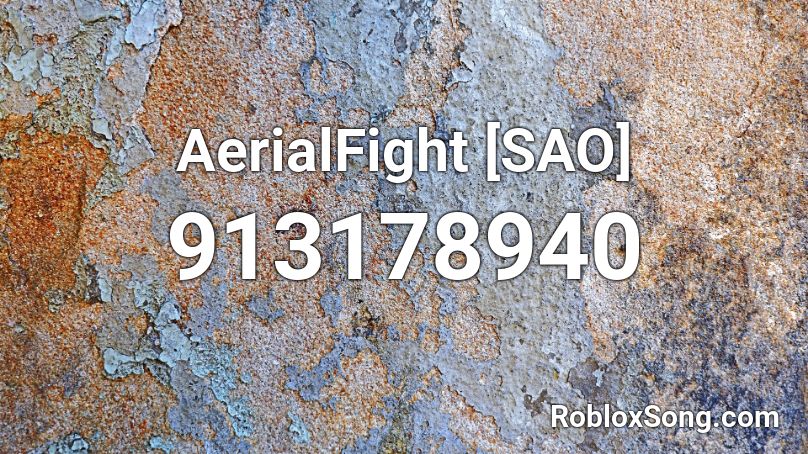 AerialFight [SAO] Roblox ID